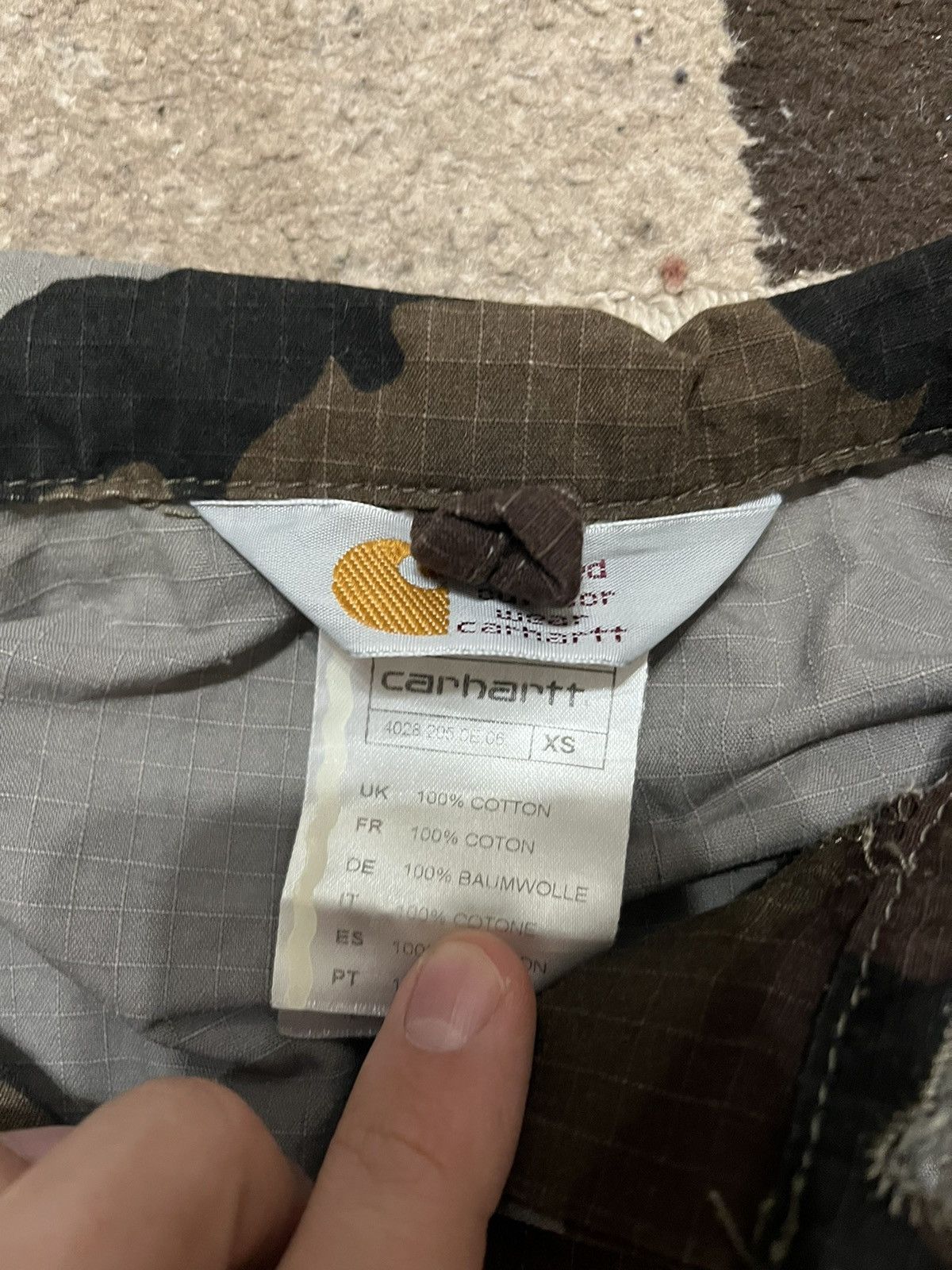 Carhartt Carhartt shirt military vintage Size US XS / EU 42 / 0 - 3 Thumbnail