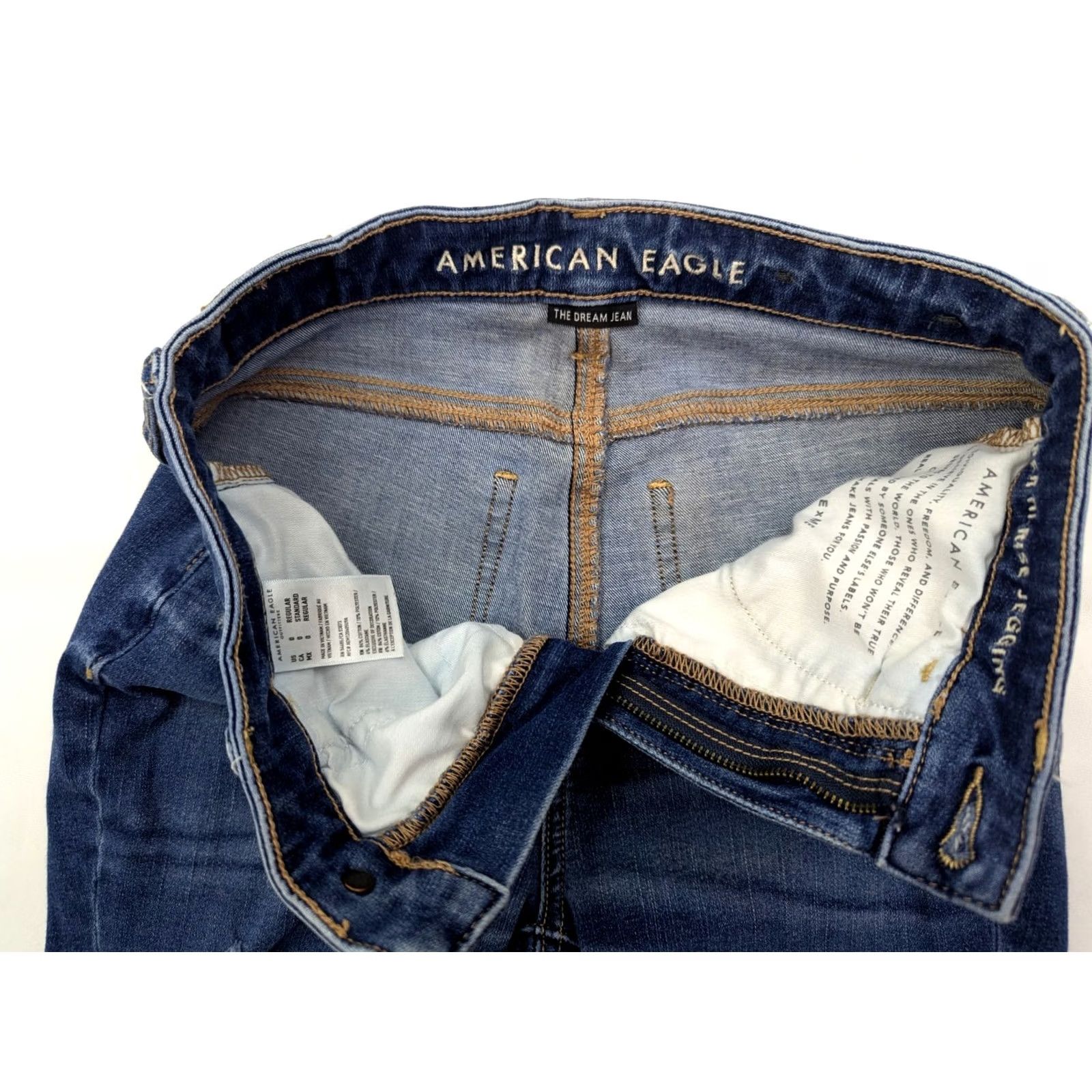 American Eagle Outfitters American Eagle Jegging Jeans Size 25" / US 0 / IT 36 - 6 Thumbnail