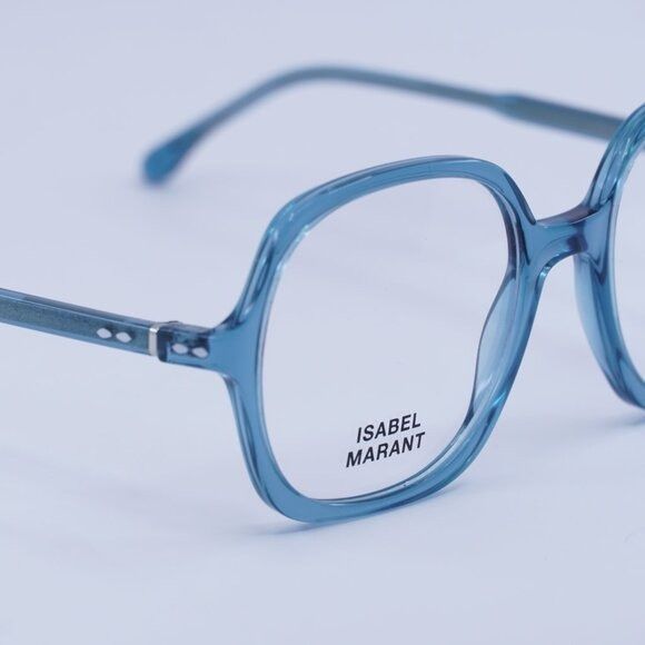 Isabel Marant Isabel Marant IM 0087 0ZI9 00 Teal Eyeglasses 54mm Size ONE SIZE - 7 Thumbnail
