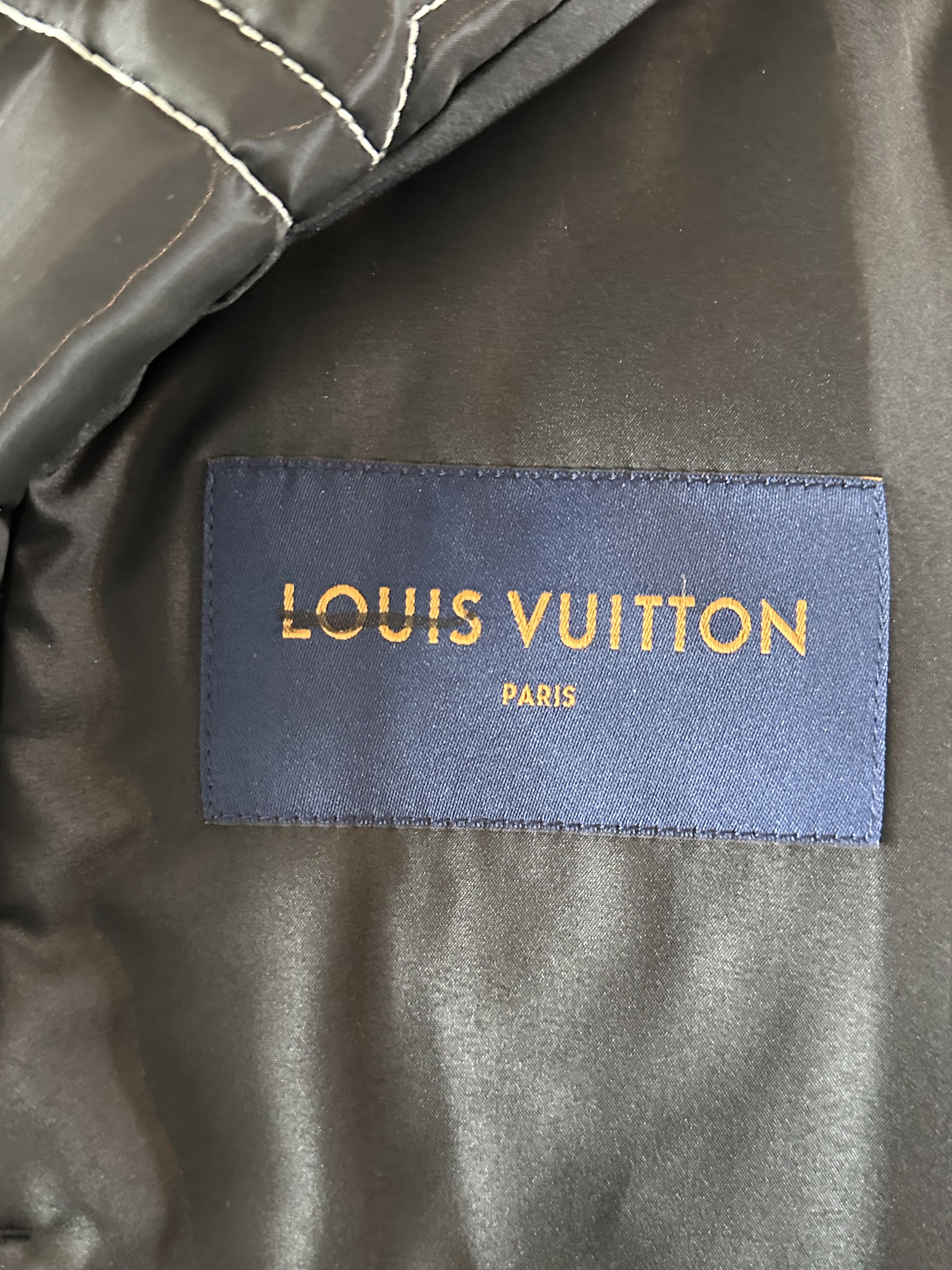 Louis Vuitton Louis Vuitton Black & White Snow Capsule Puffer Jacket Size US L / EU 52-54 / 3 - 3 Thumbnail