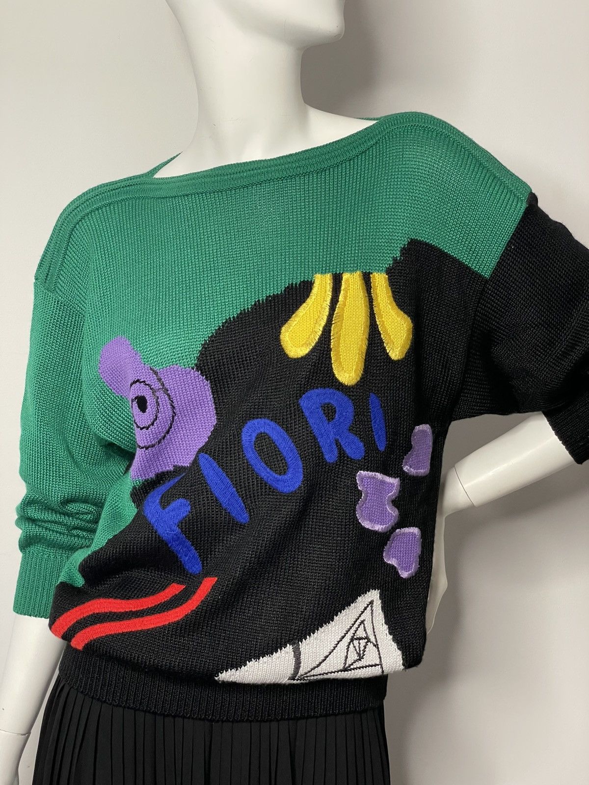 Vintage vintage sweater from the 80s Size M / US 6-8 / IT 42-44 - 3 Thumbnail