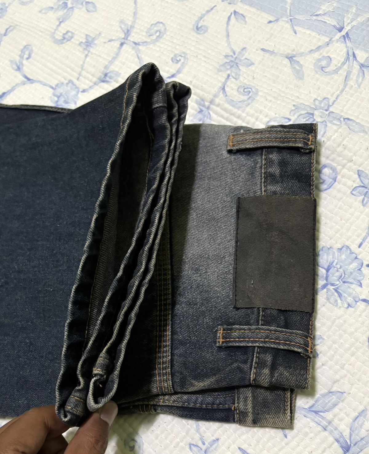 Koman Koman Jeans Straight Cut Jeans Streetwear Denim Size US 33 - 15 Thumbnail