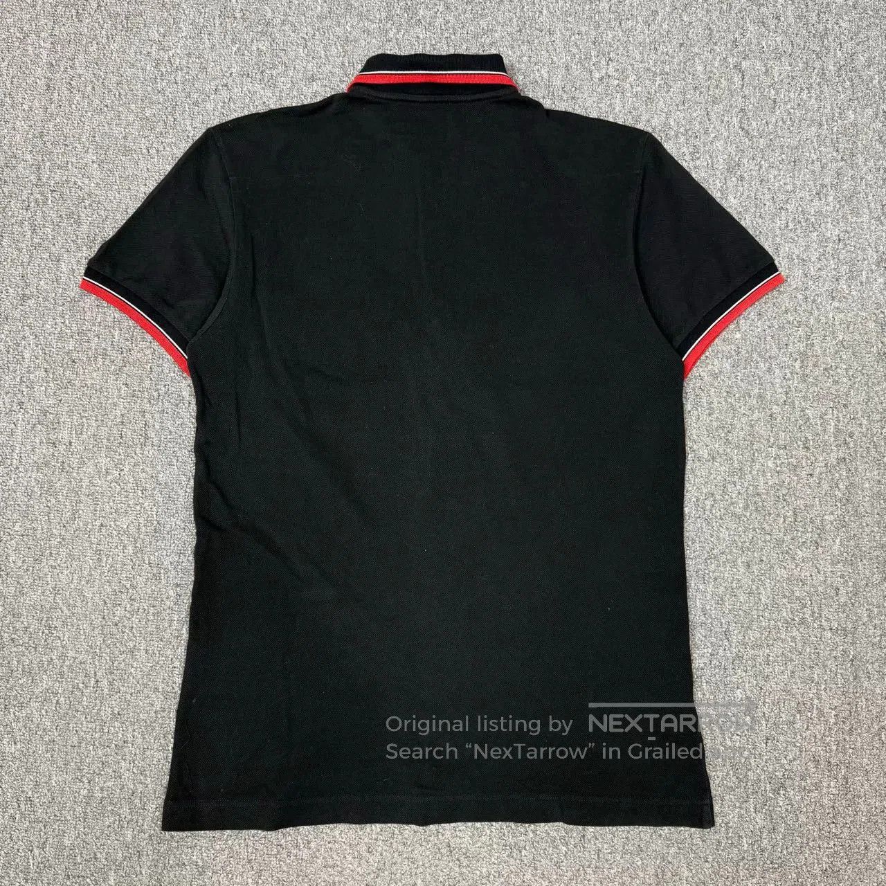 Dior Dior Black Embroidered Logo Short Sleeve Polo. Size US L / EU 52-54 / 3 - 2 Thumbnail