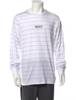 Supreme Supreme 2017 Logo Stripe Long Sleeve Size US M / EU 48-50 / 2 - 1 Thumbnail