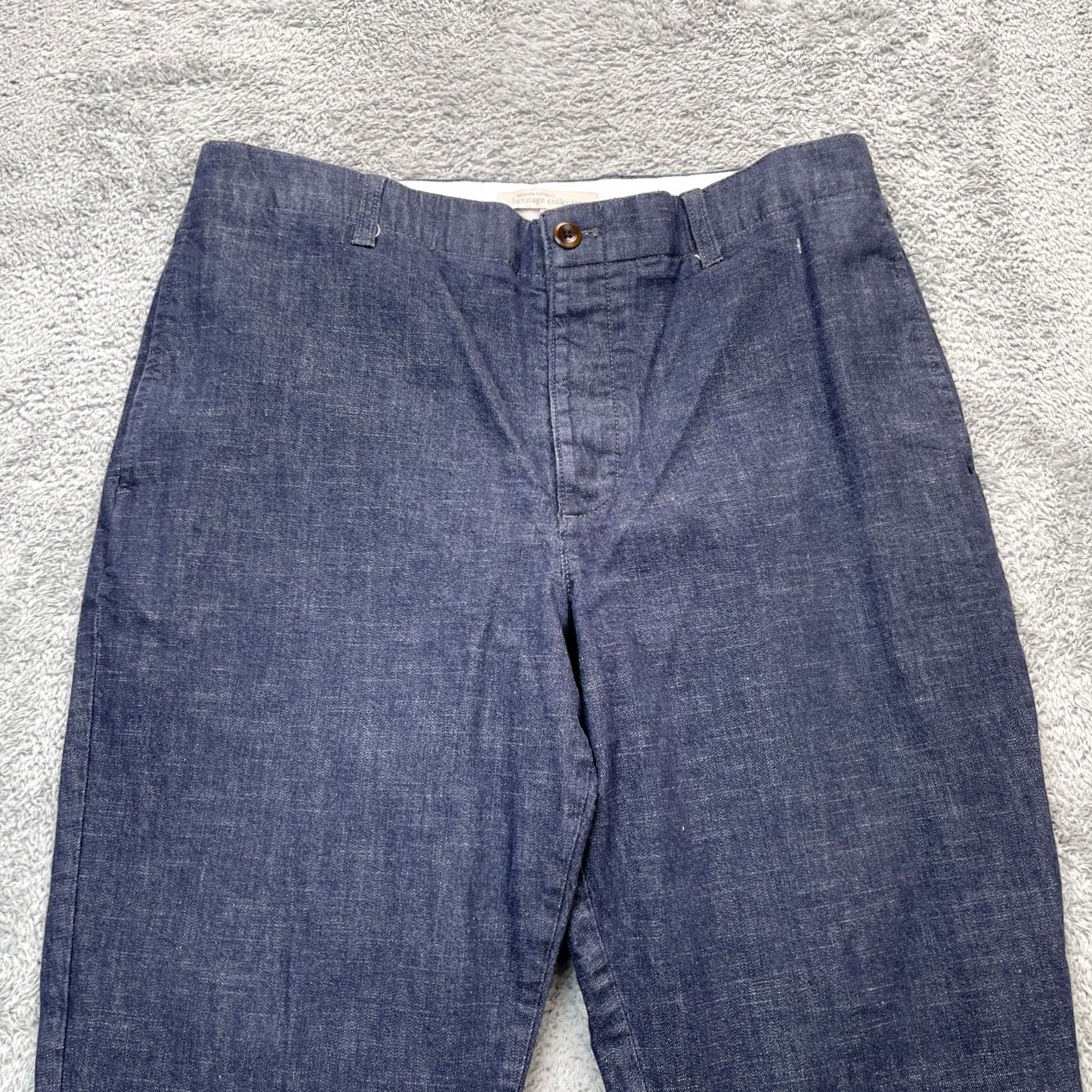 Banana Republic Banana Republic Pants Mens 33x30 Blue Heritage Chino Classic Dress Formal Shirt? Size US 33 - 2 Thumbnail