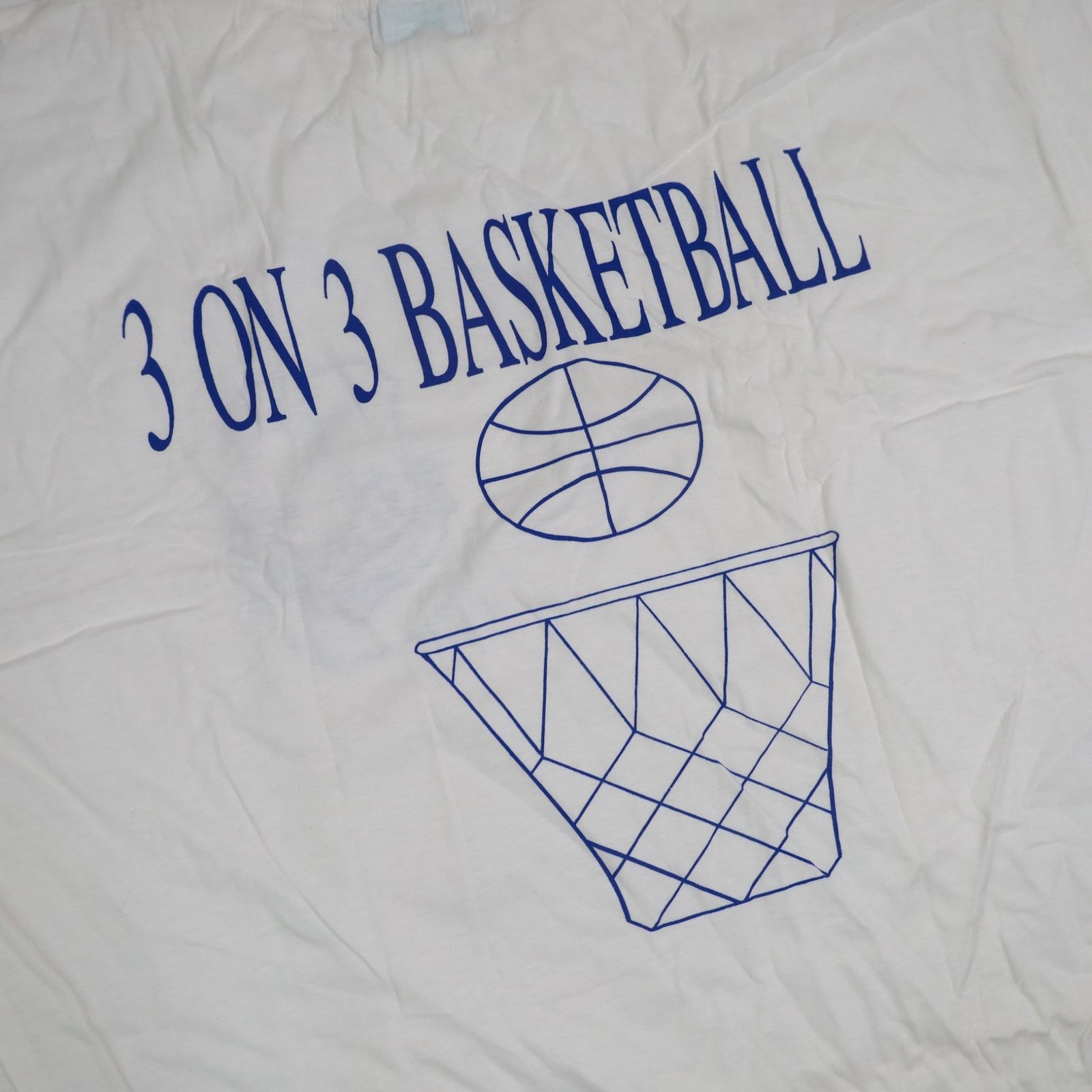 Vintage VTG 90s 4404th Composite Wing Saudi Arabia 3on3 Basketball T Size US L / EU 52-54 / 3 - 13 Thumbnail
