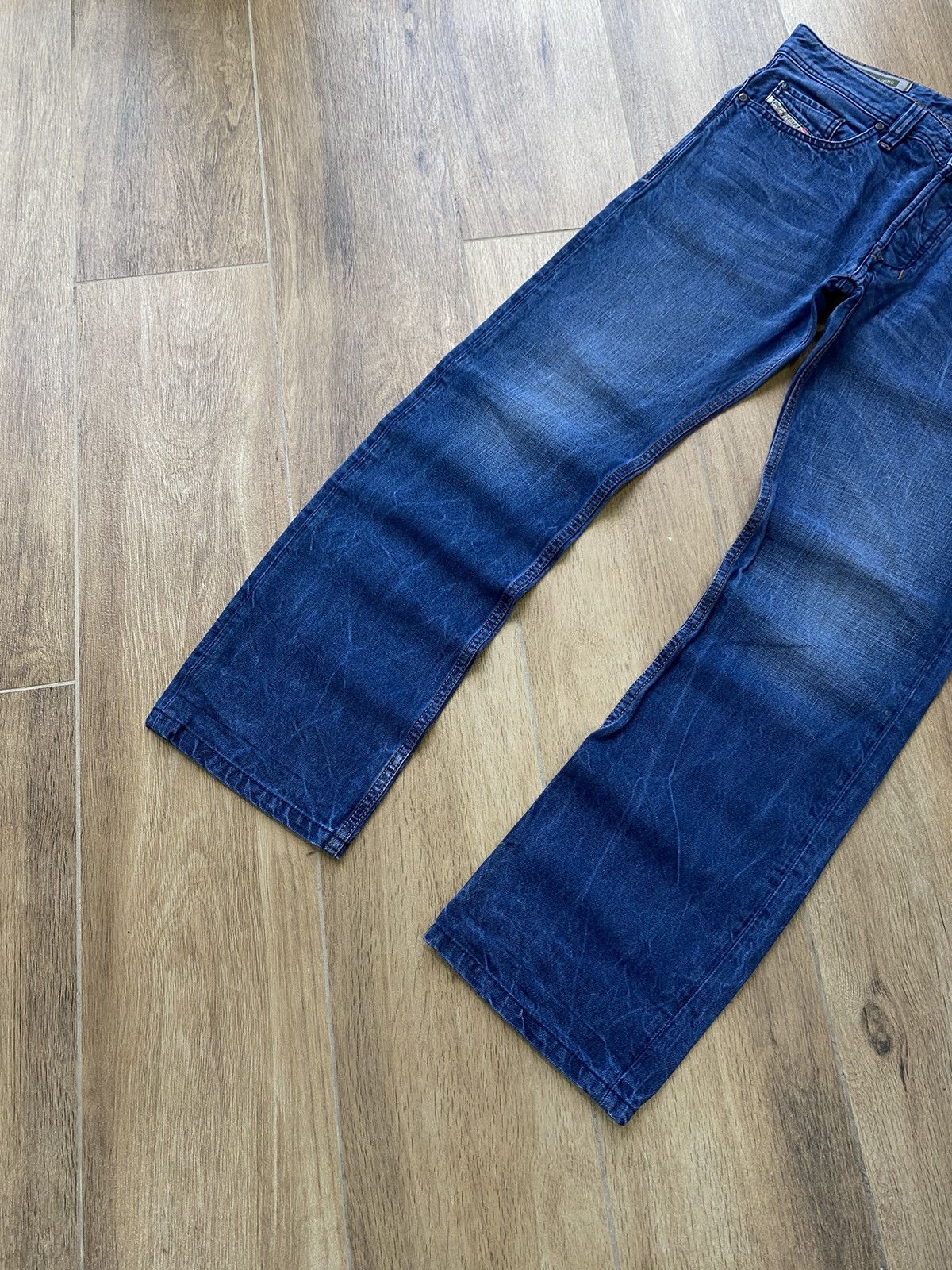 Diesel Diesel Vintage Flared Jeans Washed Baggy Wide Avant Garde Size US 32 / EU 48 - 7 Thumbnail