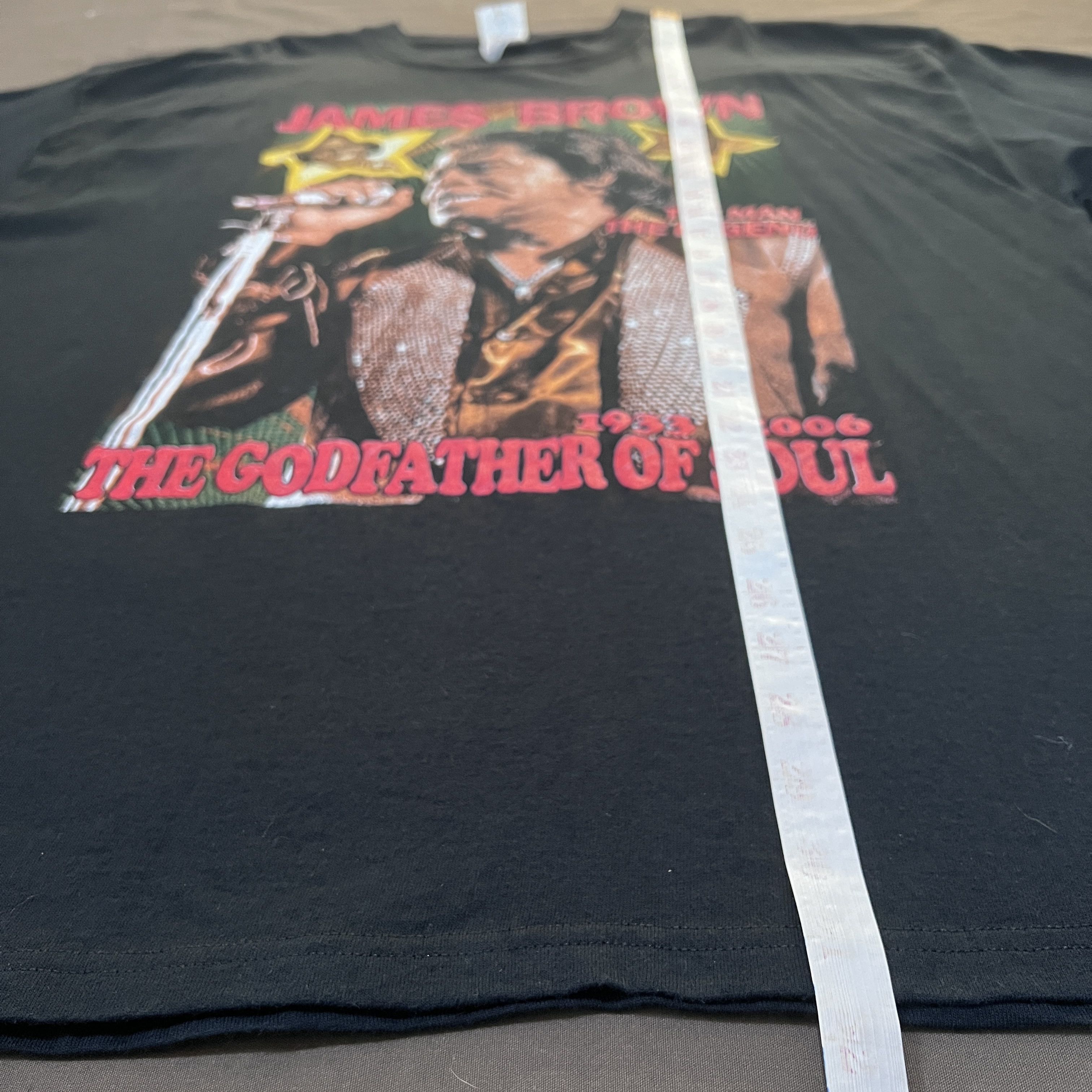 Band Tees × Rap Tees × Vintage Vintage Y2K James Brown The Godfather of Soul Promo Tee 2XL Size US XXL / EU 58 / 5 - 13 Thumbnail