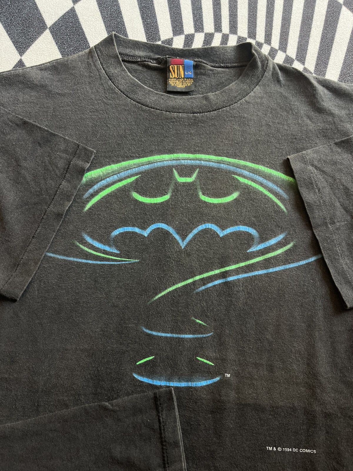 DC Comics Vintage ? BATMAN 1994’s DC Comics by SUN T-shirt Size US L / EU 52-54 / 3 - 7 Thumbnail
