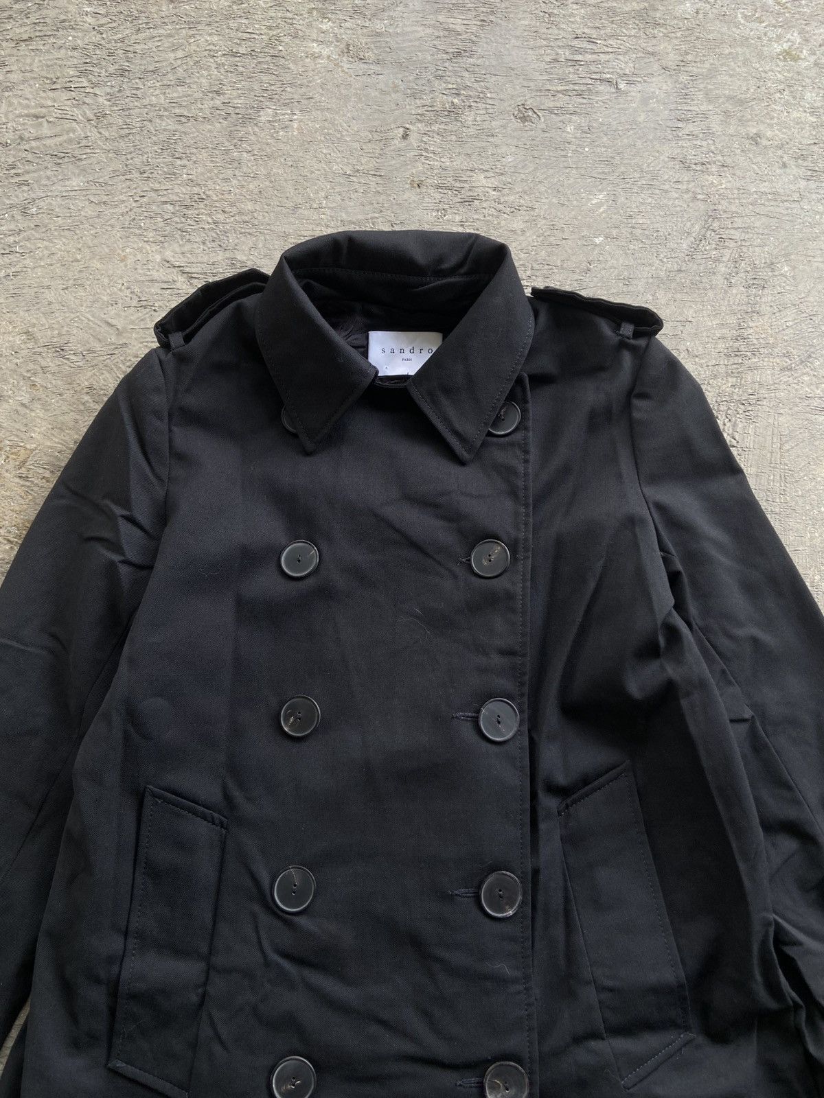 Sandro FW20 Sandro Paris - Napoleon Style Long Coat Jacket Size M / US 6-8 / IT 42-44 - 3 Thumbnail