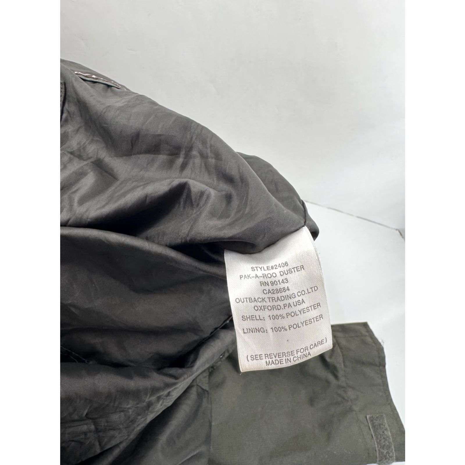 CO Outback Trading Co Waterproof Duster Trenchcoat Parka XL Jacket Men Green Overcoat Size US XL / EU 56 / 4 - 4 Thumbnail