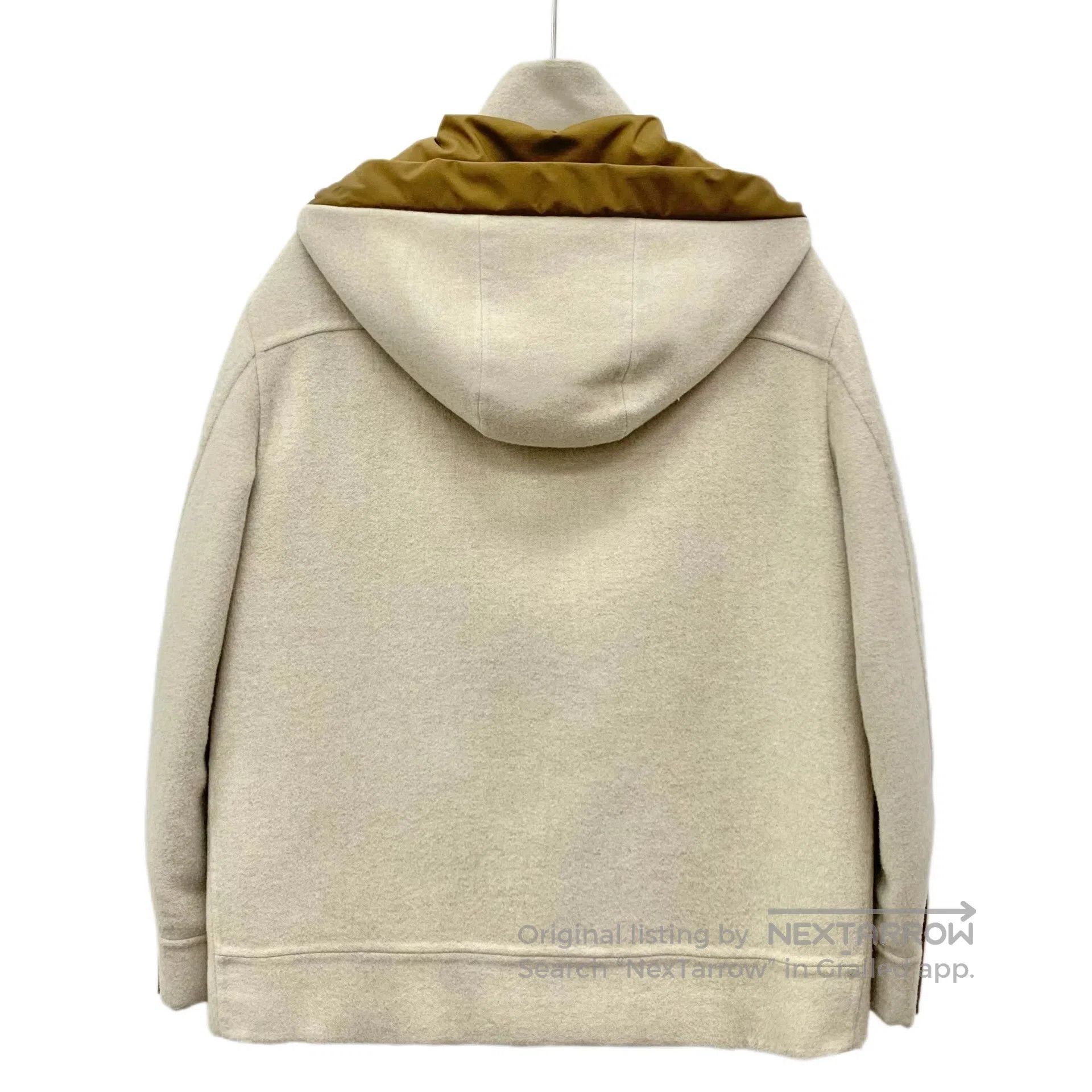Loro Piana LORO PIANA Color Blocked Cashmere Hooded Long Sleeve Rever Size XS / US 0-2 / IT 36-38 - 2 Thumbnail