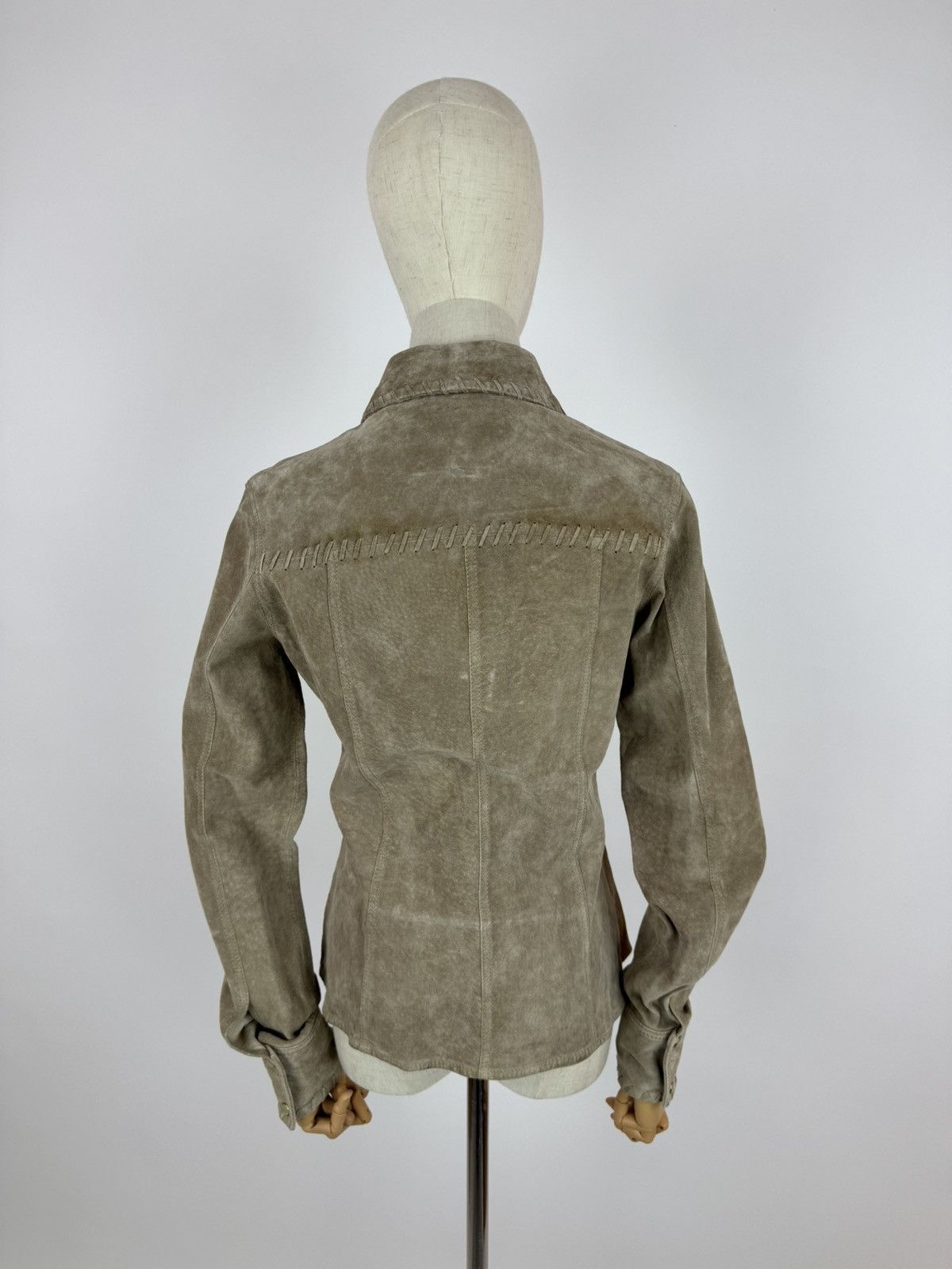 Other Wallis leather overshirt jacket western cowgirl style sz 40 Size M / US 6-8 / IT 42-44 - 4 Thumbnail