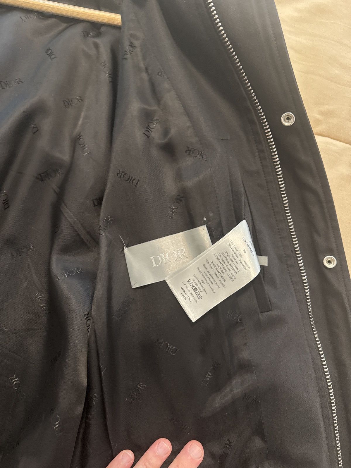 Dior Dior black bomber jacket Size US M / EU 48-50 / 2 - 11 Thumbnail