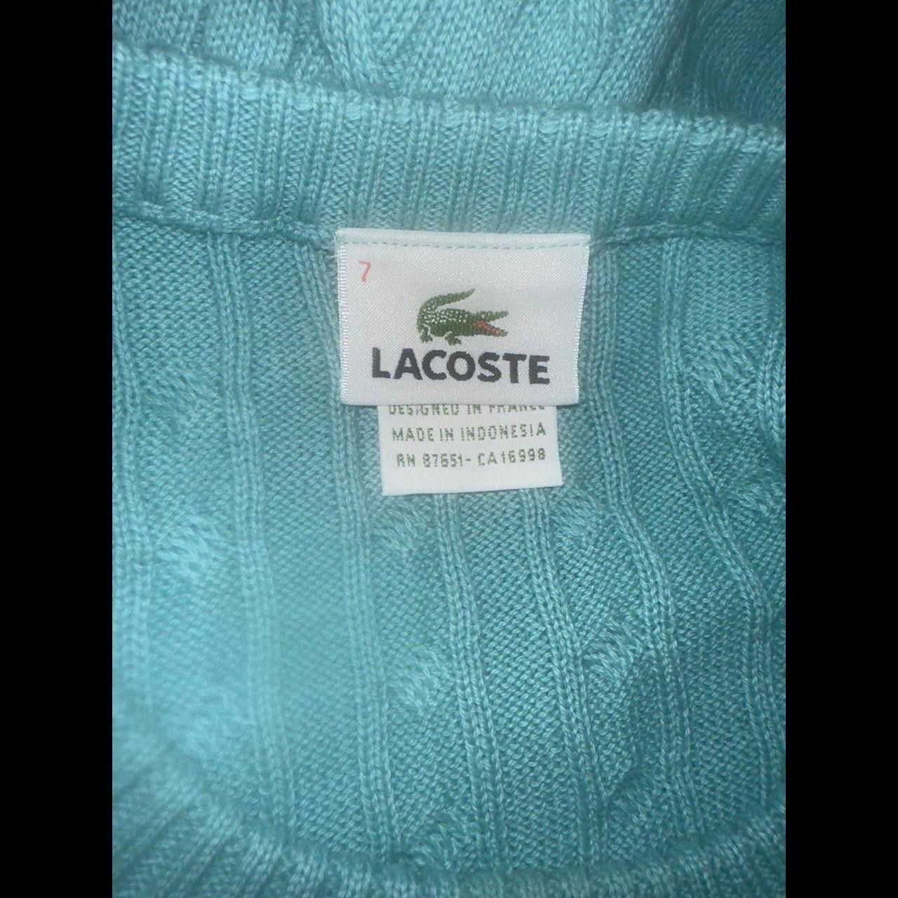 Lacoste Mens Turquoise Used Size 7 Size US XL / EU 56 / 4 - 4 Thumbnail