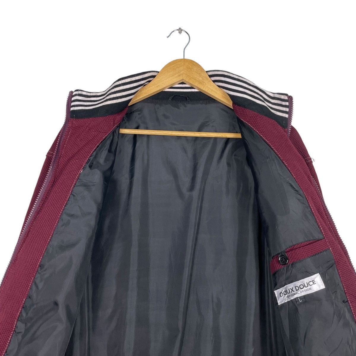 Designer × Japanese Brand 💥DOUX DOUCE URBAN STYLE ZIPPER JACKET Size US L / EU 52-54 / 3 - 12 Thumbnail