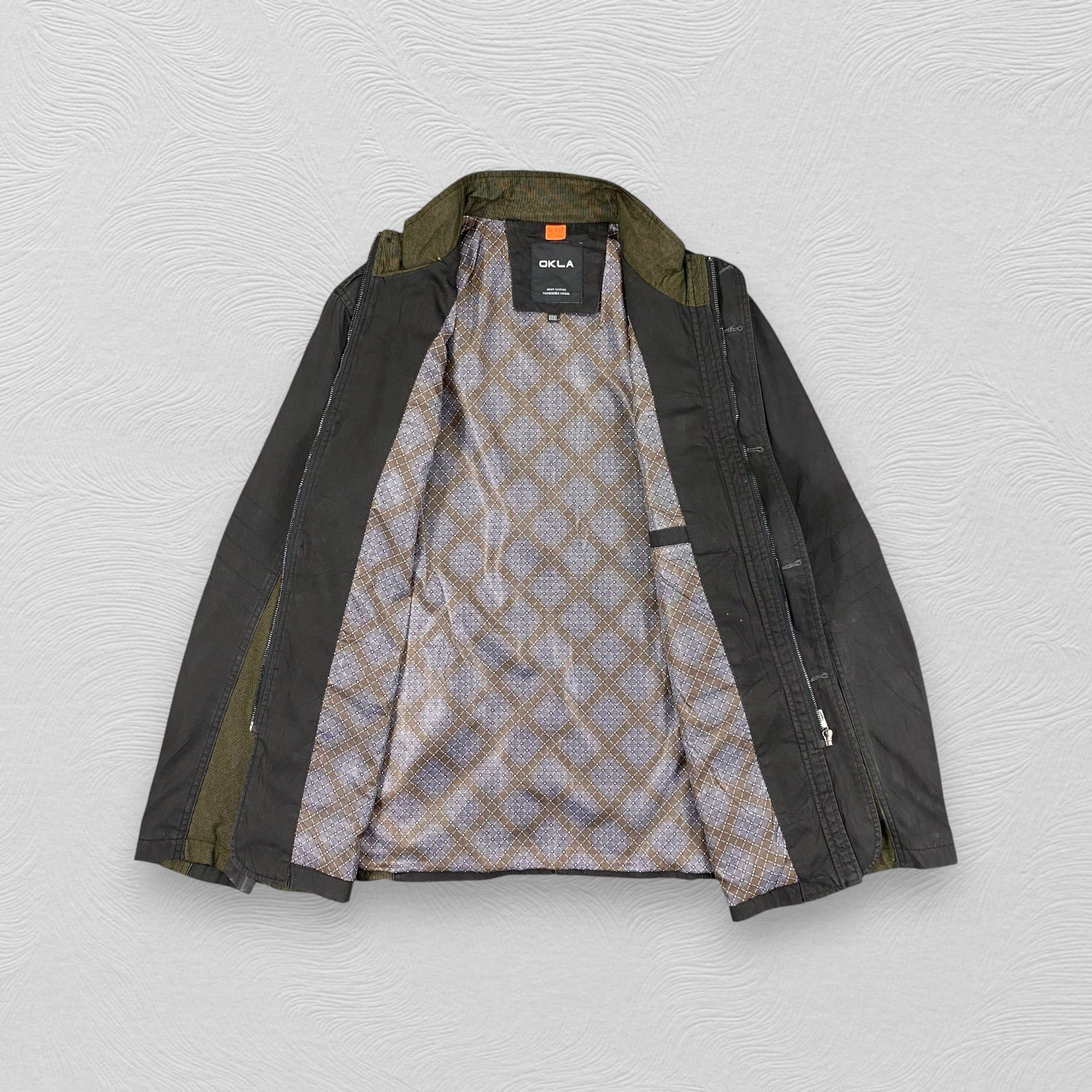 Japanese Brand Vintage Japanese Brand Okla 4 Pocket Jacket -J054 Size US L / EU 52-54 / 3 - 3 Thumbnail