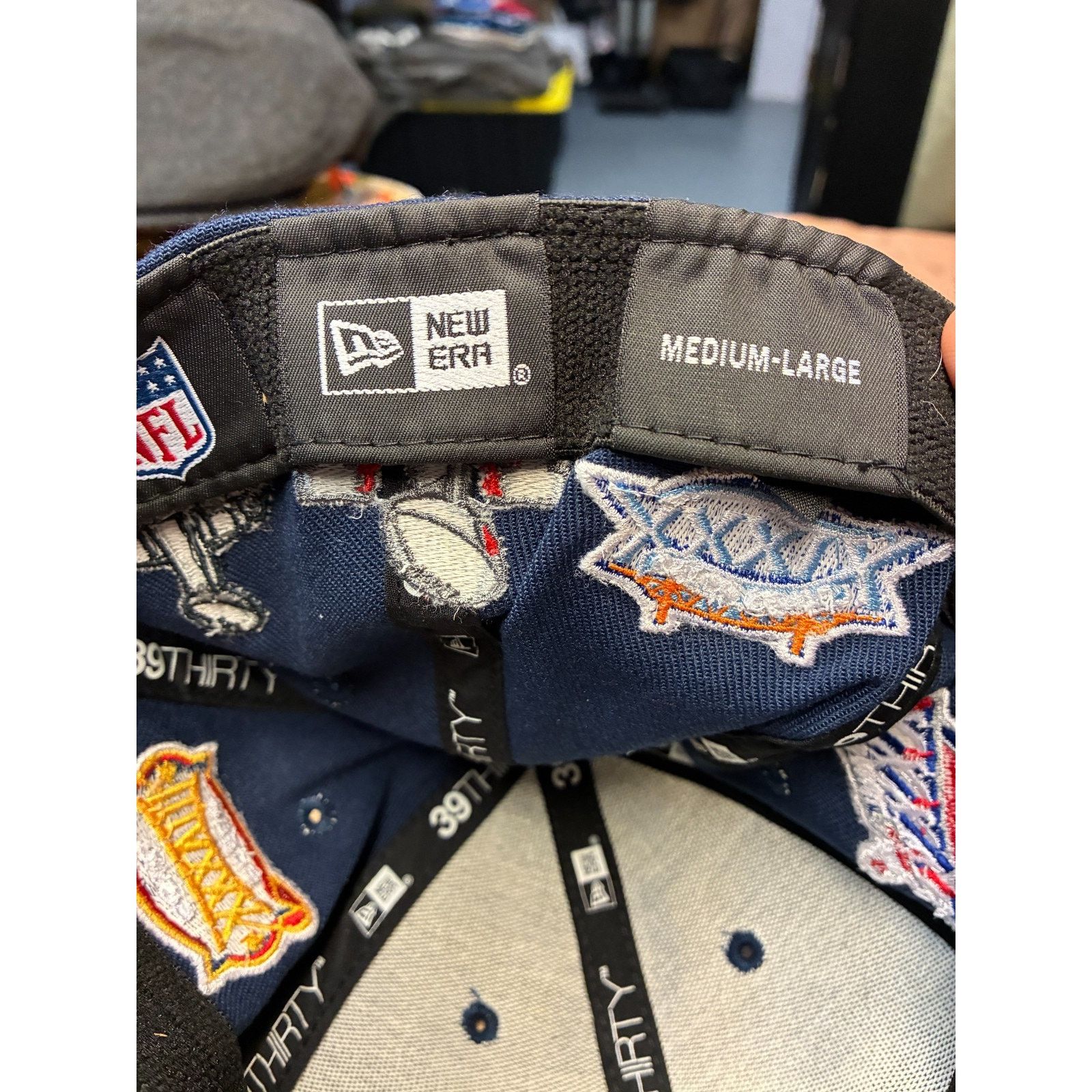 New Era New Era 39THIRTY NFL New England Patriots Hat M/L Size ONE SIZE - 11 Thumbnail