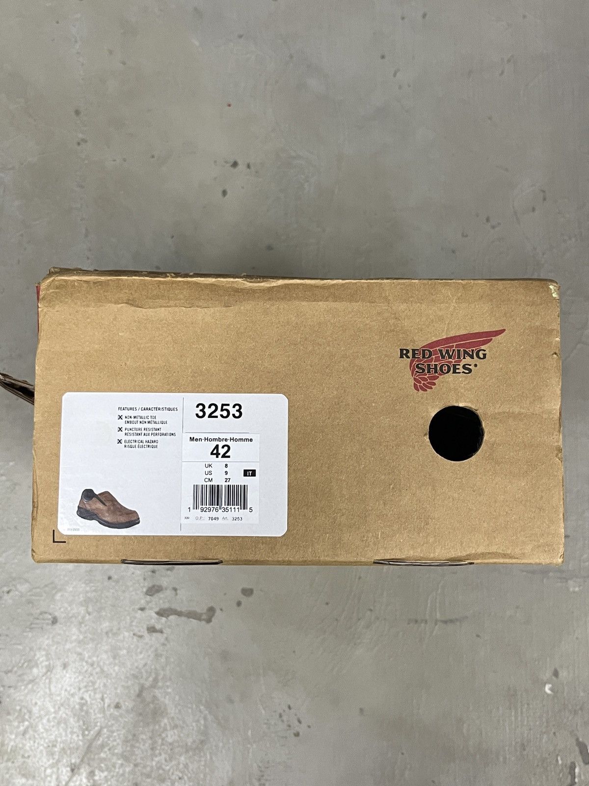 Red Wing Red Wing 3253 Slip On Safety Low Cut Short Boots Size US 9 / EU 42 - 14 Thumbnail