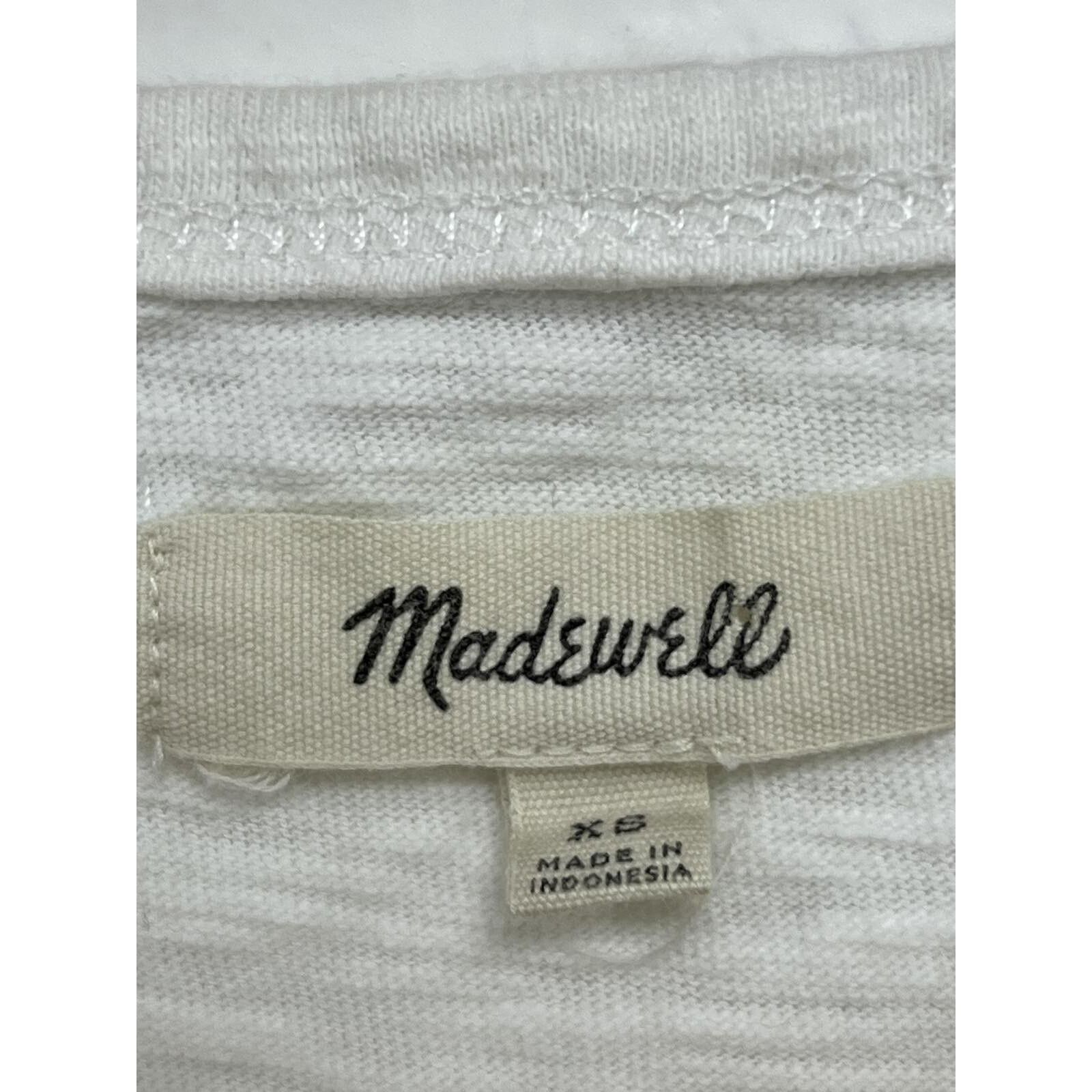 Madewell Madewell Women's White Vacation Graphic Tank Size XS A000813 Size XS / US 0-2 / IT 36-38 - 5 Thumbnail