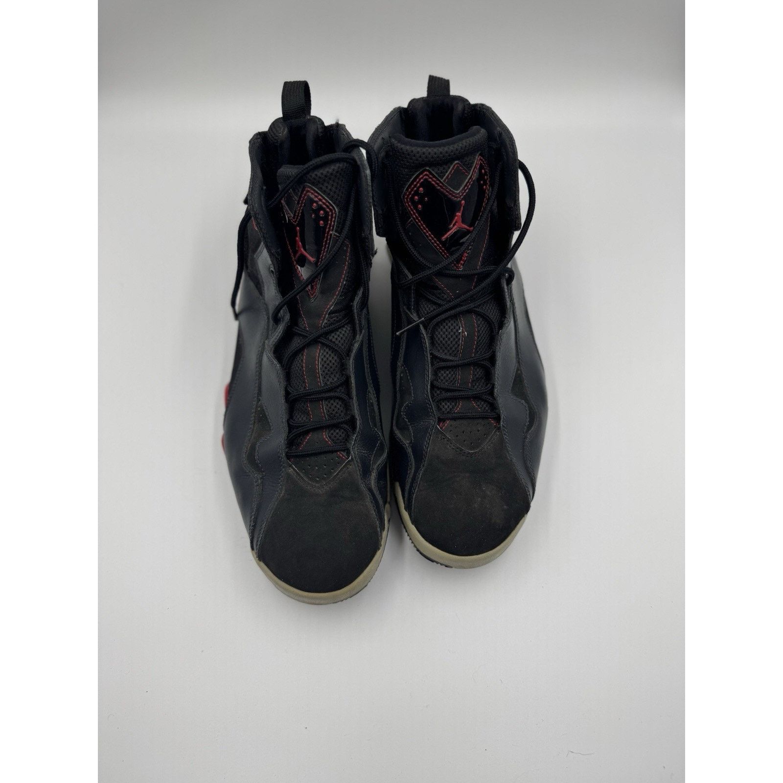 Jordan Brand Size 13 - Jordan True Flight Black Red Grey NBS327 Size US 13 / EU 46 - 2 Thumbnail