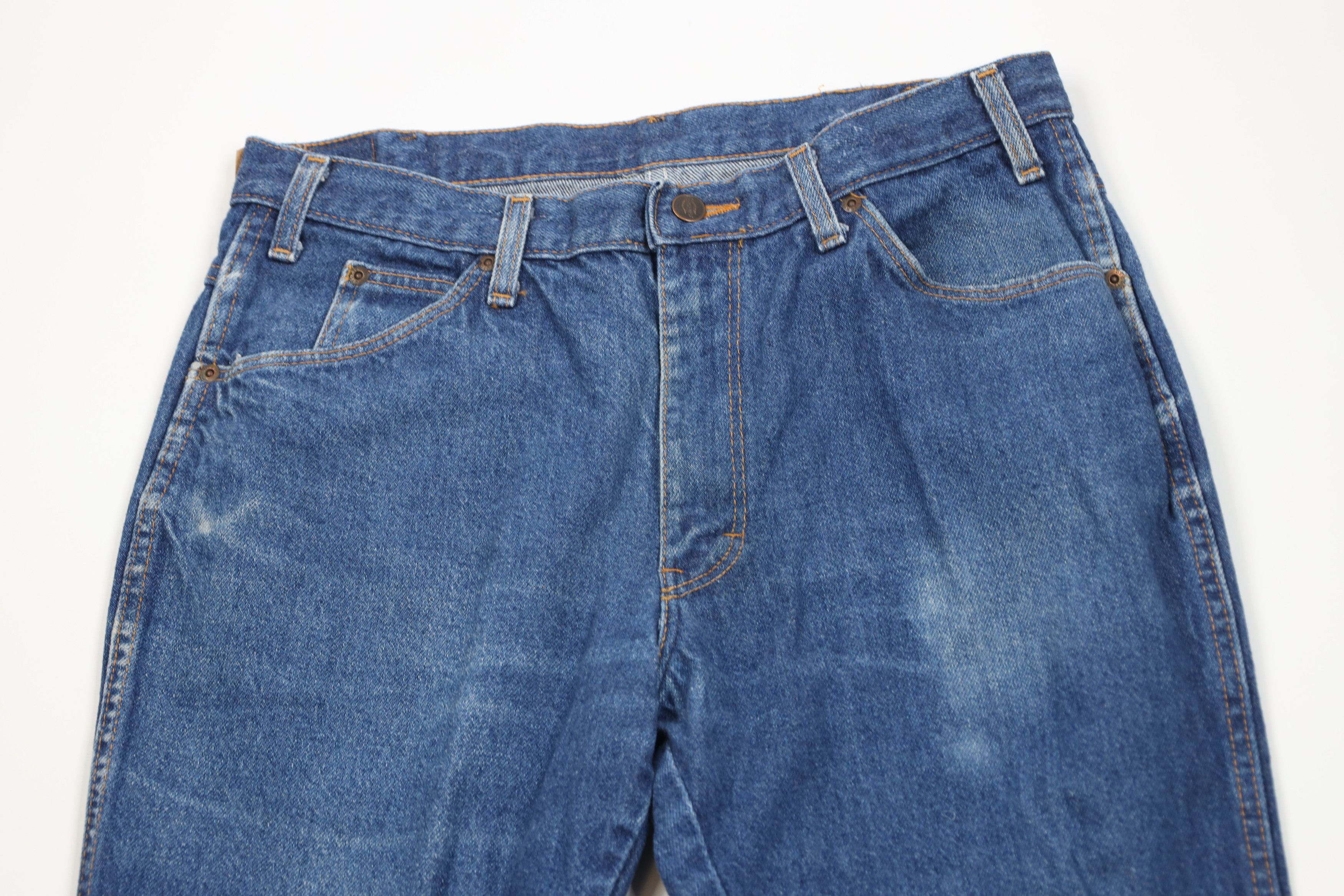 Dickies Vintage 90s Dickies Spell Out Straight Leg Denim Jeans Size US 32 / EU 48 - 2 Thumbnail