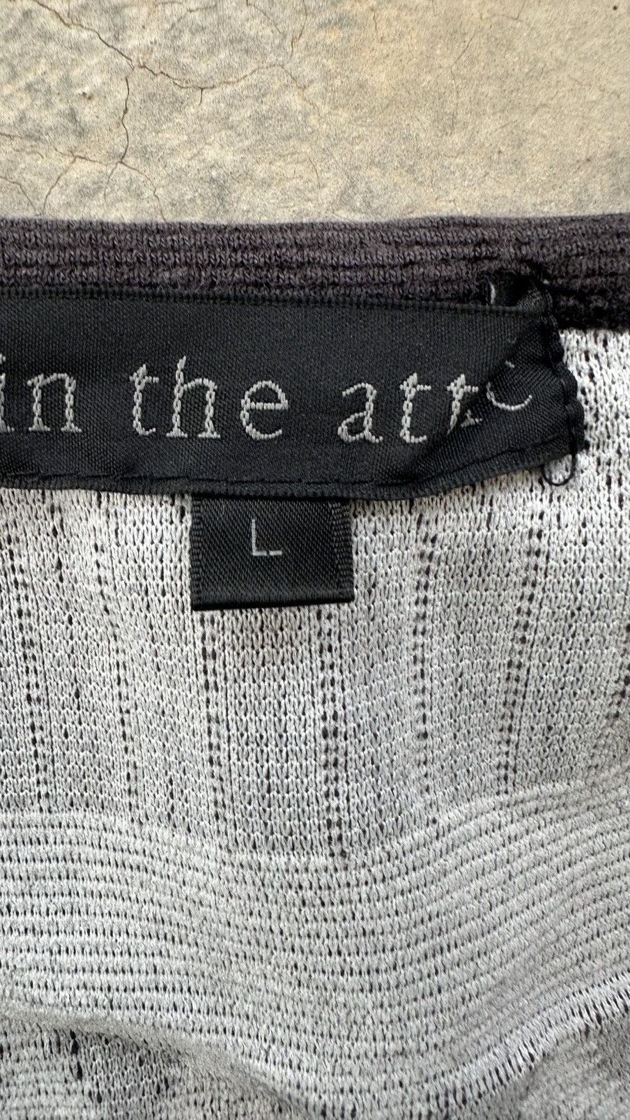 In The Attic IN THE ATTIC PATTERN ZIGZAG LS TEE Size US M / EU 48-50 / 2 - 3 Thumbnail