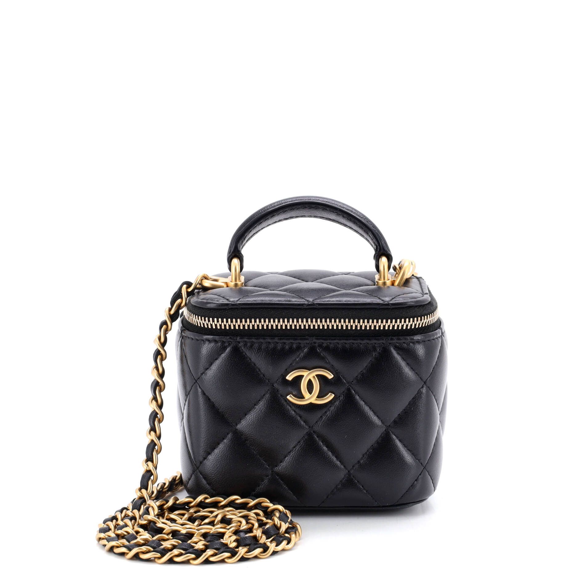 Chanel Classic Top Handle Vanity Case with Chain Size ONE SIZE - 1 Thumbnail