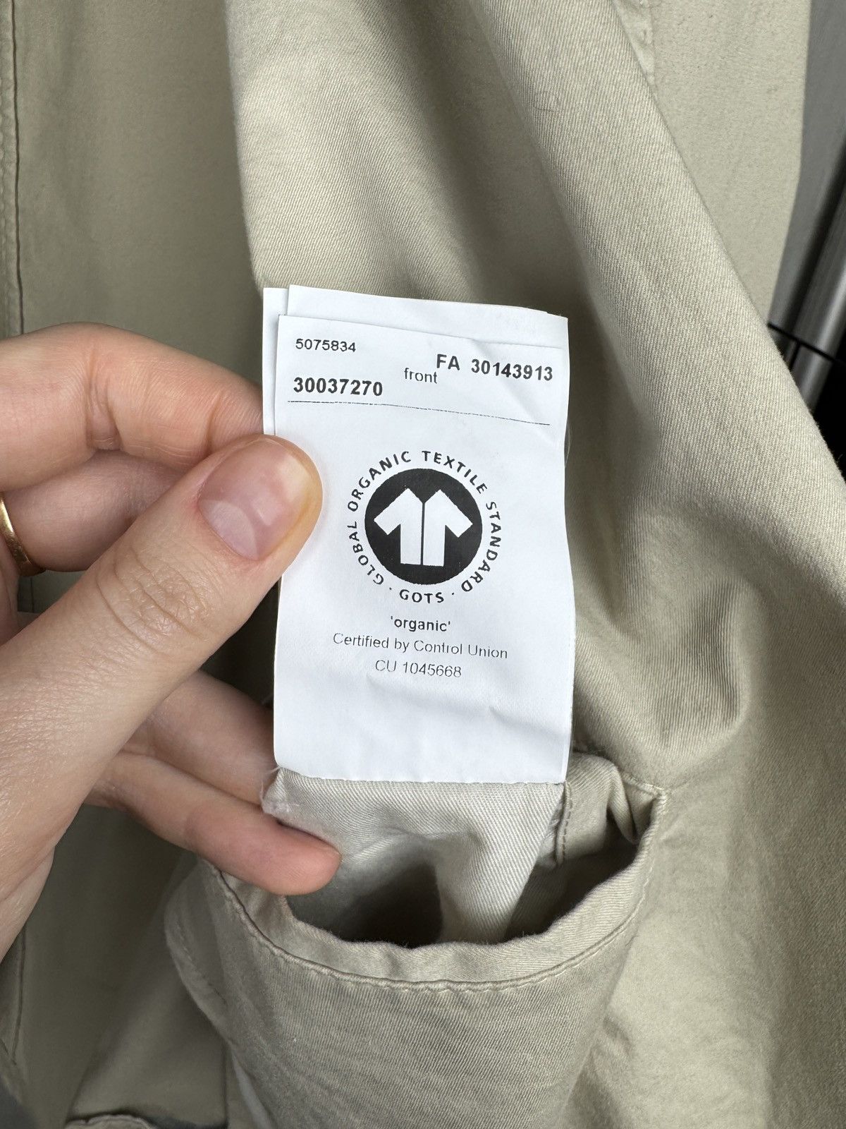 Other Windsor Solaro Silvino Beige Oragnic Cotton Suit 44R (EU 54) Size 44R - 20 Thumbnail