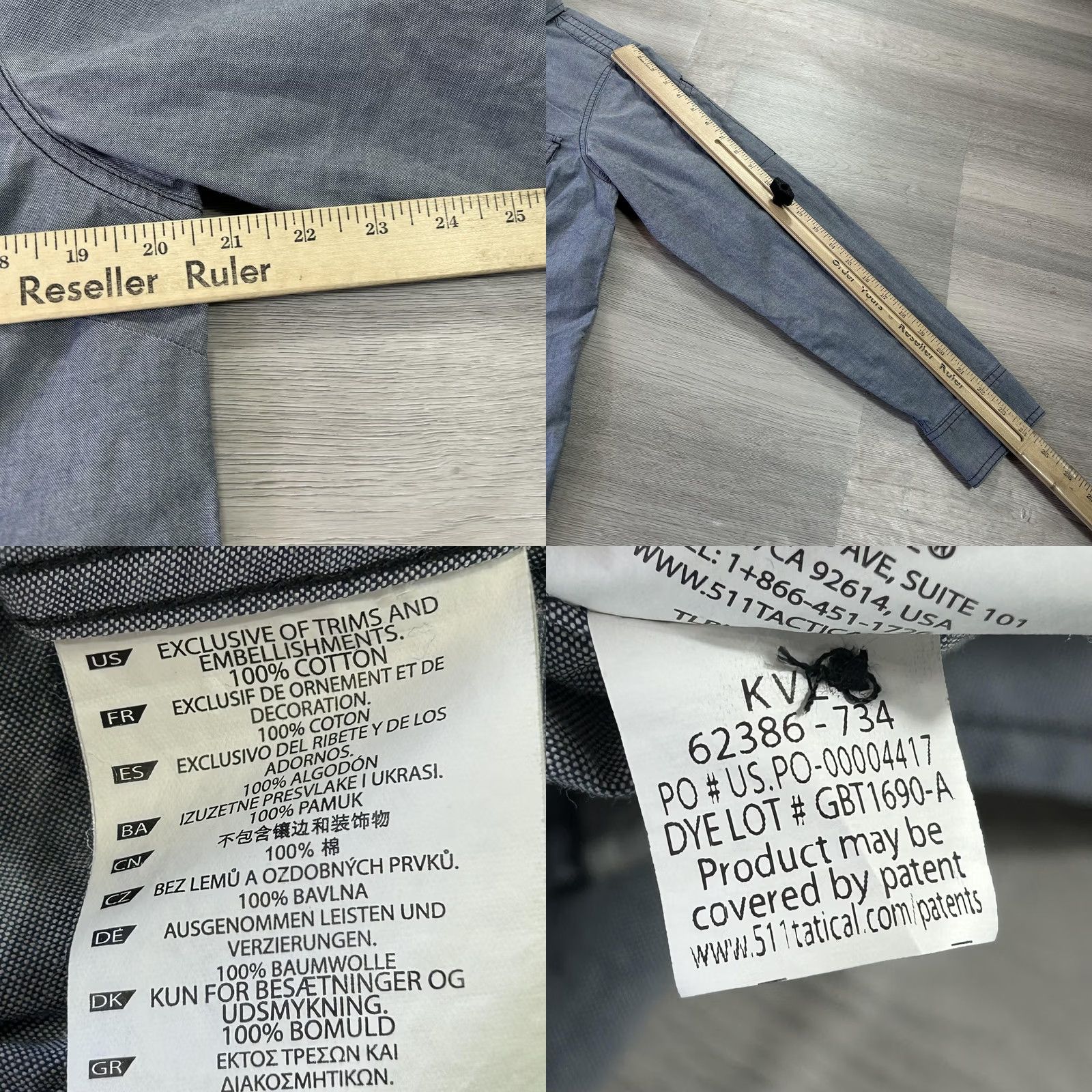 Vintage 5.11 Tactical Athena Shirt Womens Large Gray Snap Button Up Workwear 62386 Size L / US 10 / IT 46 - 8 Thumbnail