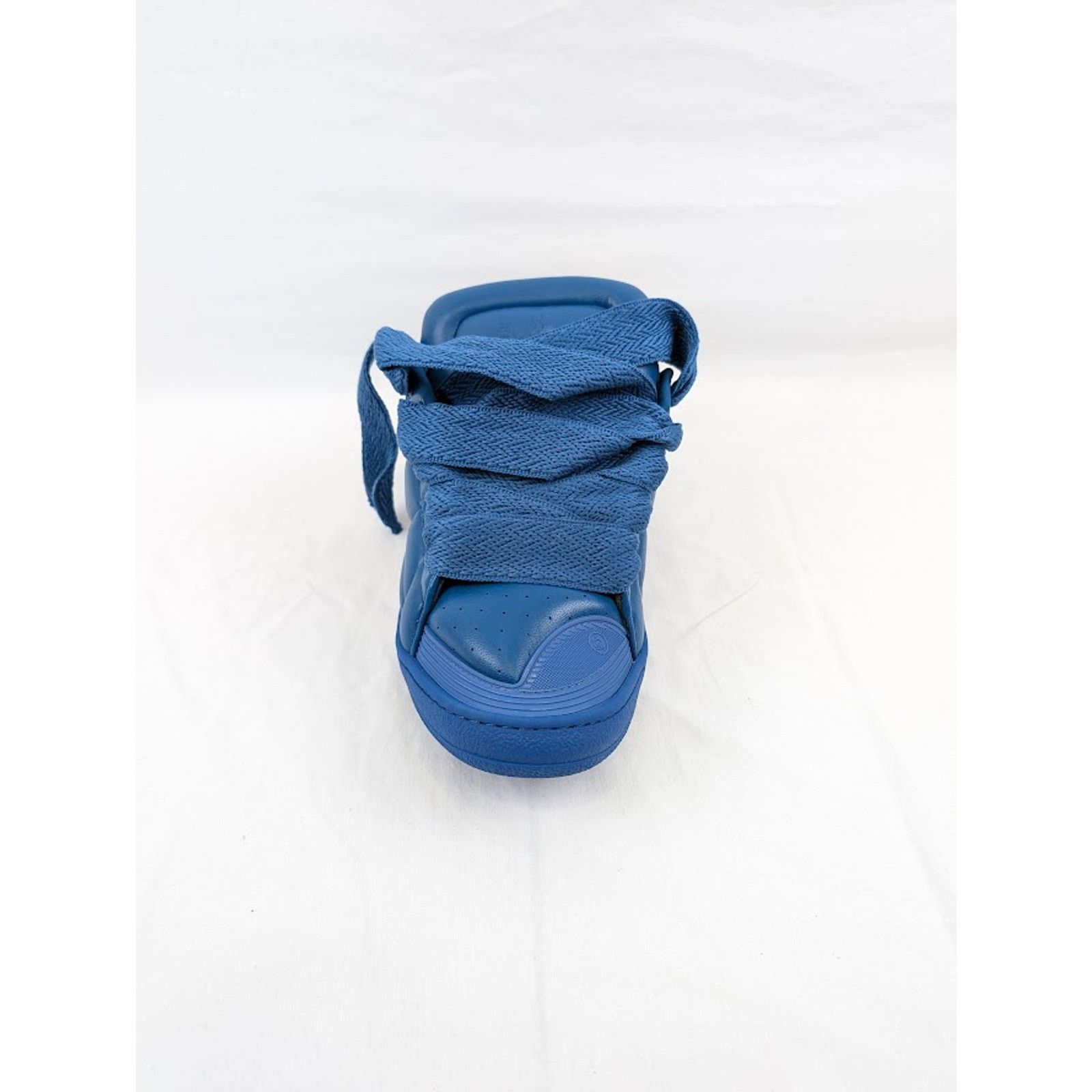 Lanvin o1rshd1 Curb XL Low Top Sneakers in Blue Size US 12 / EU 45 - 7 Thumbnail