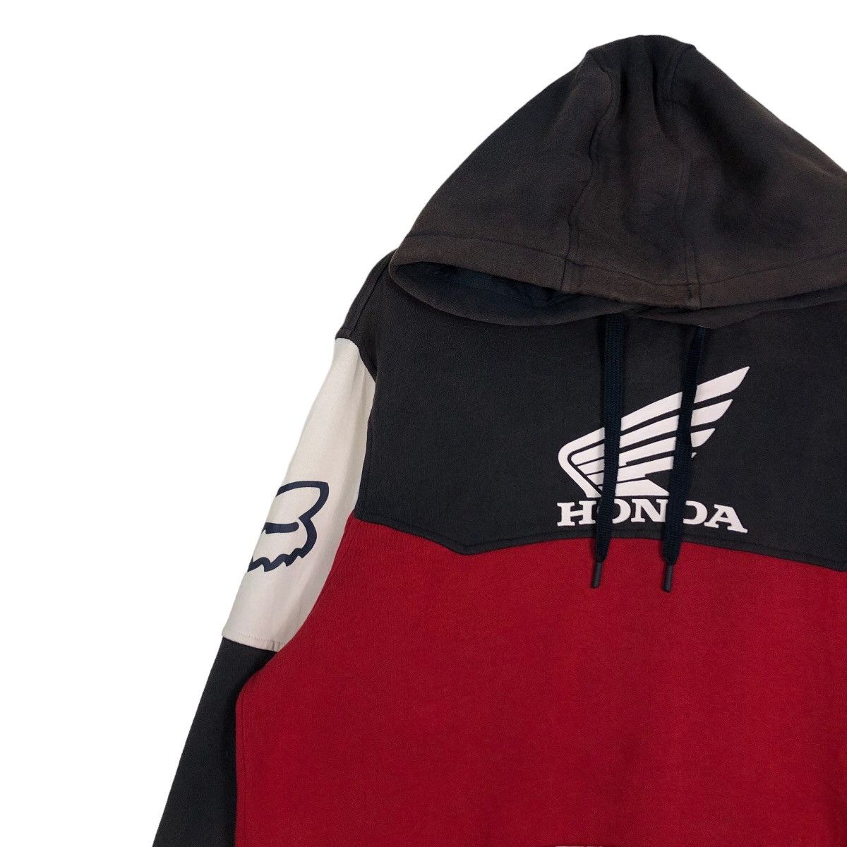 Japanese Brand 🔥VINTAGE FOX RACING HONDA HOODIE BIG LOGO ANORAK Size US L / EU 52-54 / 3 - 7 Thumbnail