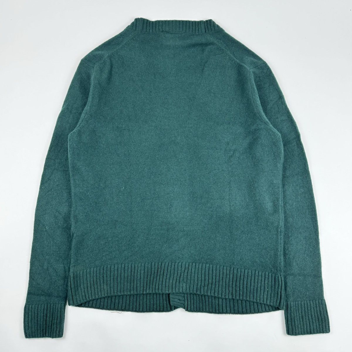 Maison Kitsune Maison Kitsuné Baby Fox Lambswool Cardigan Size US XL / EU 56 / 4 - 2 Thumbnail
