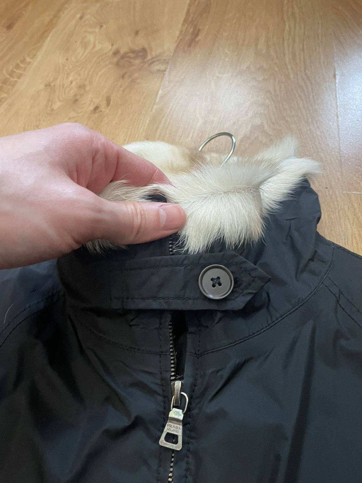 Prada Prada fur collar Gore Tex jacket Size US S / EU 44-46 / 1 - 4 Thumbnail