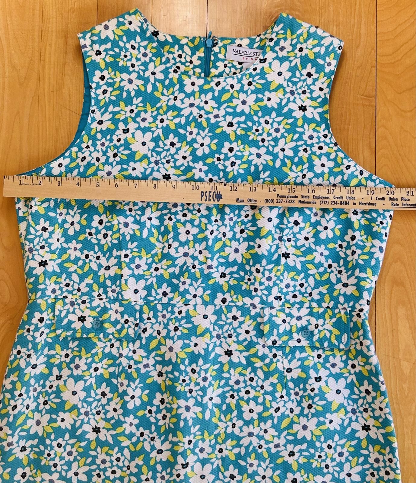 The Unbranded Brand Floral Print Dress Valerie Stevens s 12 Grandmacore Size XL / US 12-14 / IT 48-50 - 7 Thumbnail