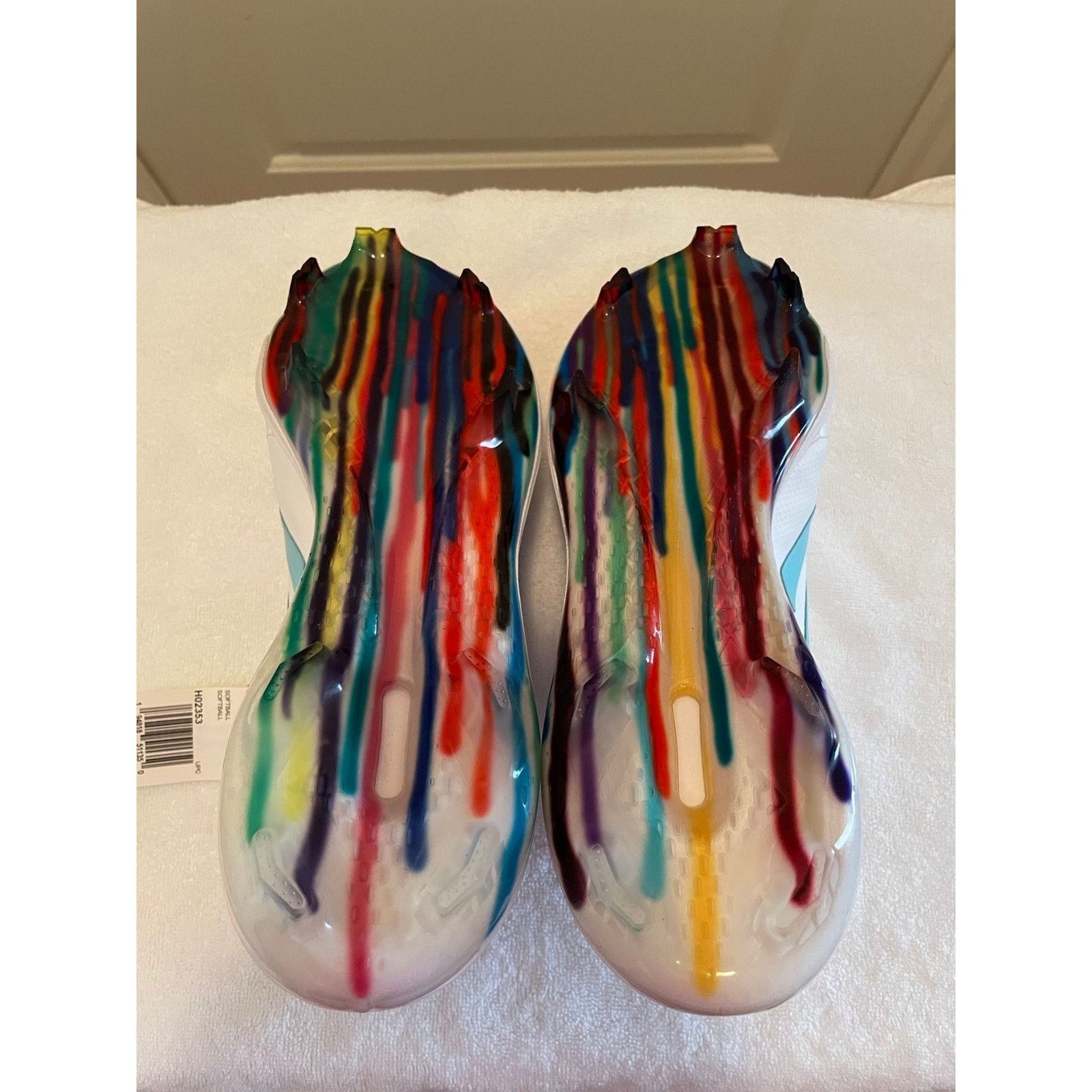 Adidas Adidas Purehustle 2 Dripped Out Softball Cleat- Women’s 11 Size US 11 / IT 41 - 7 Thumbnail