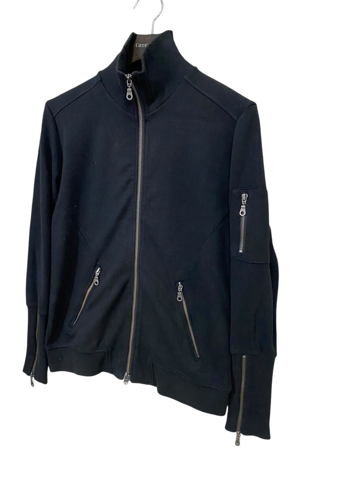 Designer × Japanese Brand × Morgan Homme Morgan homme sweater zipper rare design Size US M / EU 48-50 / 2 - 2 Thumbnail