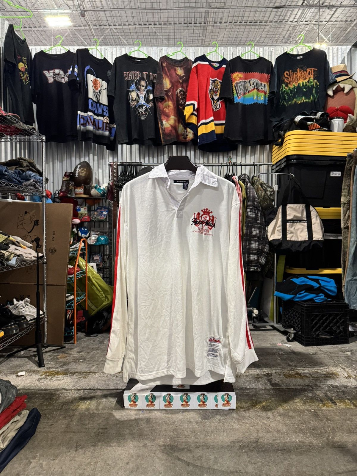 Rocawear Y2K Vintage Roca Wear Longsleeve Polo XXL Size US XXL / EU 58 / 5 - 1 Thumbnail
