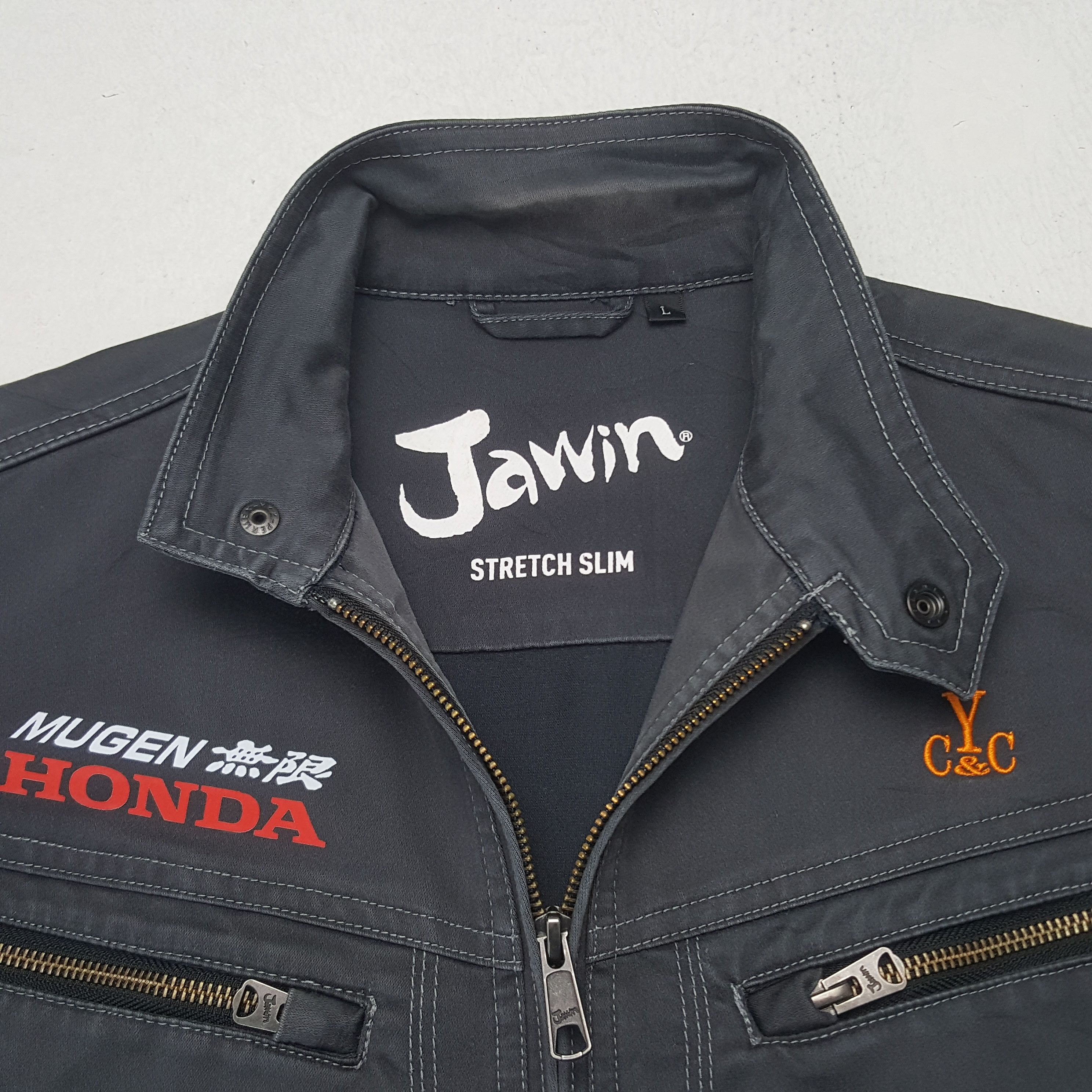 Honda × Japanese Brand × Vintage Vintage Mugen Honda Racing Art Worker Jacket Size US S / EU 44-46 / 1 - 5 Thumbnail