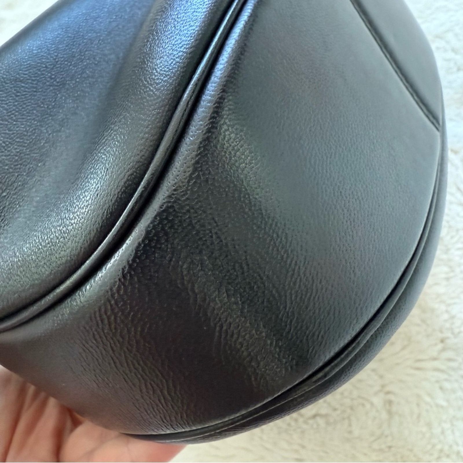 Gabriela Hearst Gabriela Hearst Nina Black Nappa leather Authentic 3200$ Size ONE SIZE - 5 Thumbnail