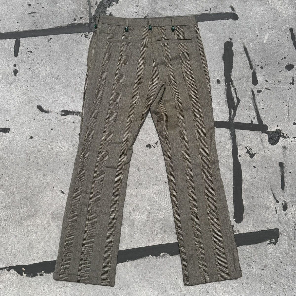 Undercover Undercover AW01 DAVF Jeweled Slacks Size US 29 - 3 Thumbnail