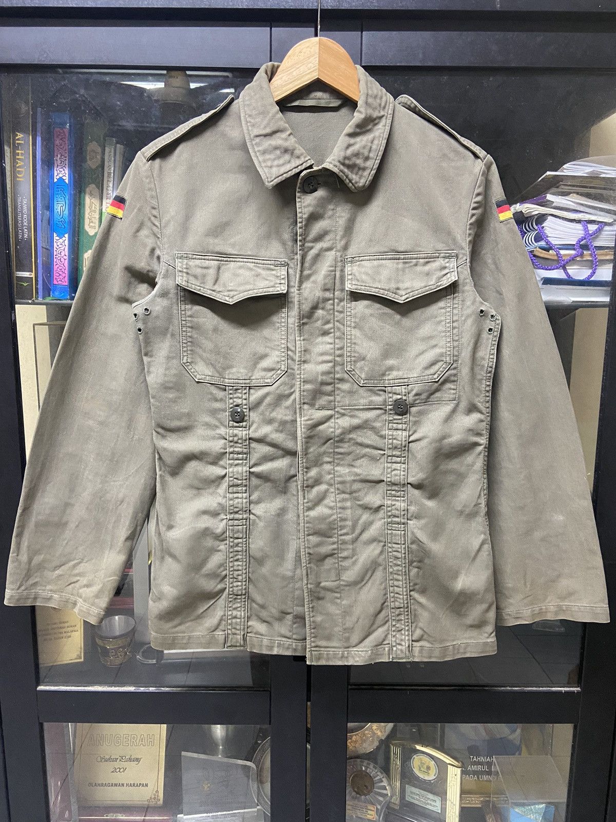Vintage Vintage Germany Army Moleskin Jacket Size US M / EU 48-50 / 2 - 2 Thumbnail