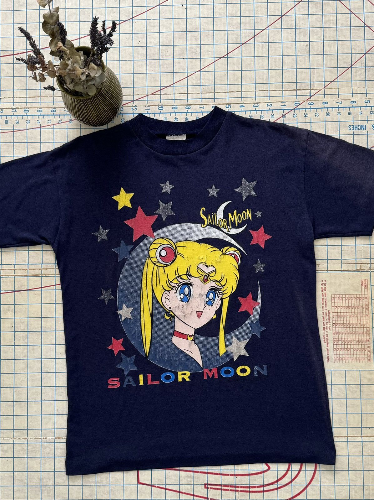 Movie × Streetwear × Vintage Vintage 90's Sailor Moon Navy Movie × Streetwear × Vintage Vintage 90's Sailor Moon Navy