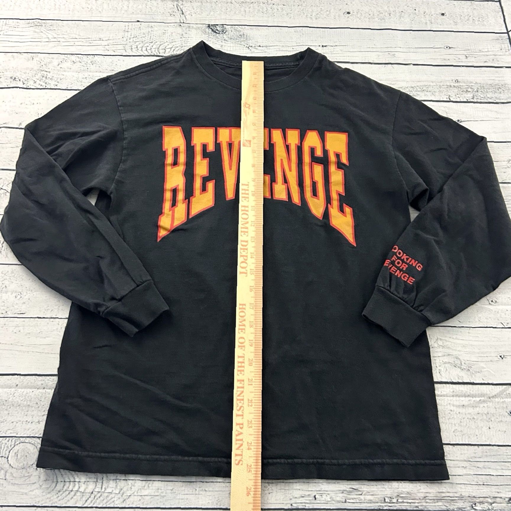 Vintage Drake Revenge Summer Sixteen Long Sleeve T Shirt Men's M Black Shirt Men XS? Size US M / EU 48-50 / 2 - 3 Thumbnail