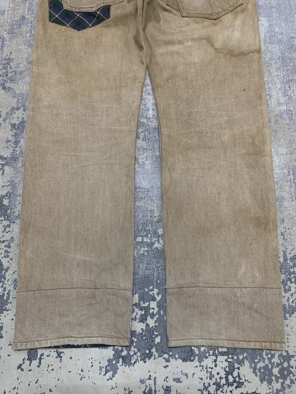 Japanese Brand Japanese Brand PROGRAM Buckle Back Jeans Size US 32 / EU 48 - 10 Thumbnail