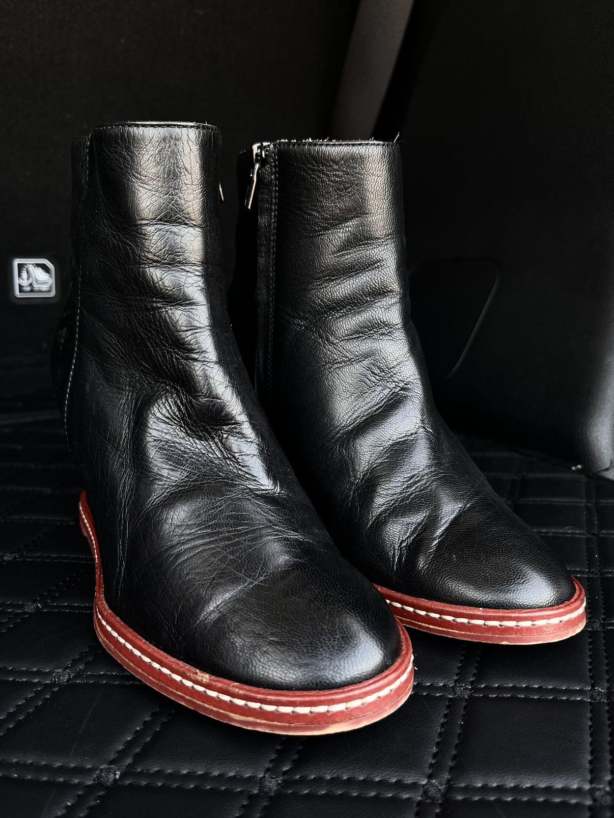 Maison Margiela Maison Margiela MM6 Wedge Boots Size US 5.5 / IT 35.5 - 4 Thumbnail