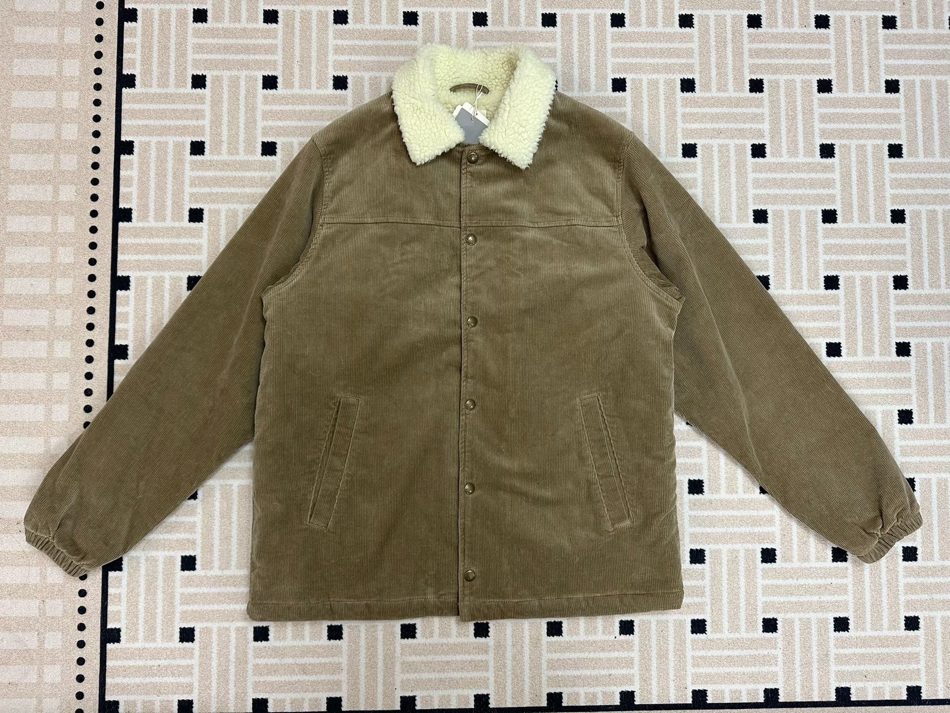 Beams Japan BEAMS Corduroy Boa Coach Jacket Size US L / EU 52-54 / 3 - 1 Thumbnail