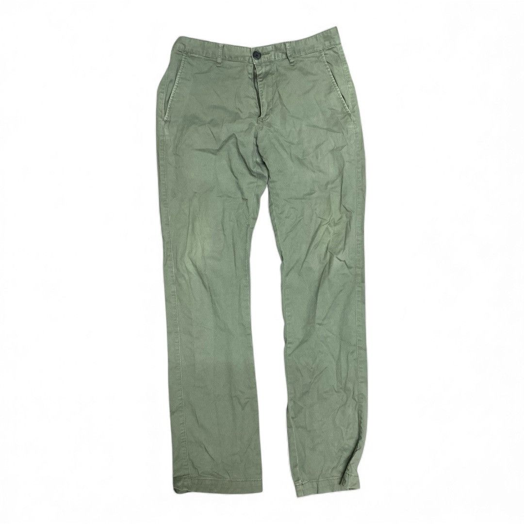 Giordano GIORDANO Inno Khakis Men's 30 Olive Green Ultra Soft Size US 30 / EU 46 - 1 Thumbnail