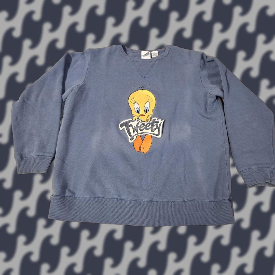 Vintage Vintage Tweety Looney Tunes Sweatshirt Crewneck Mens Small Warner Bros 90s Size US S / EU 44-46 / 1 - 1 Thumbnail