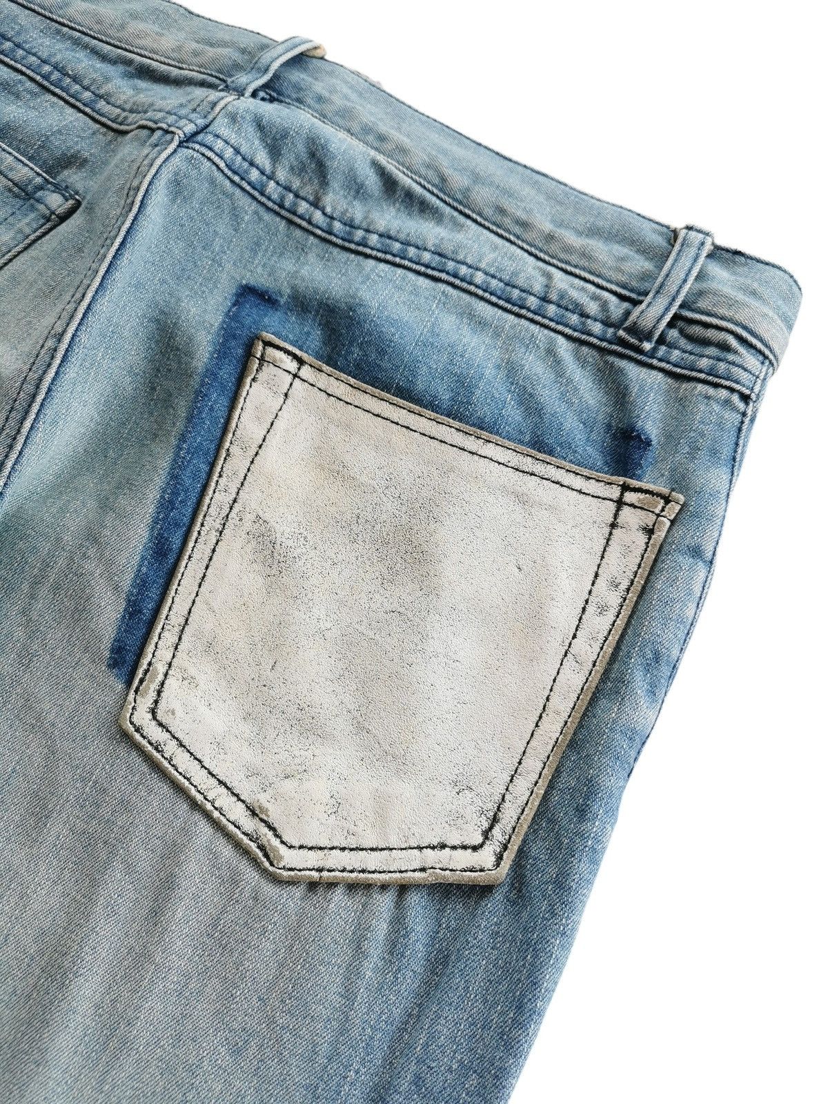 Japanese Brand Comme Ca Du Mode Men - Leather Back Pocket Size US 32 / EU 48 - 6 Thumbnail